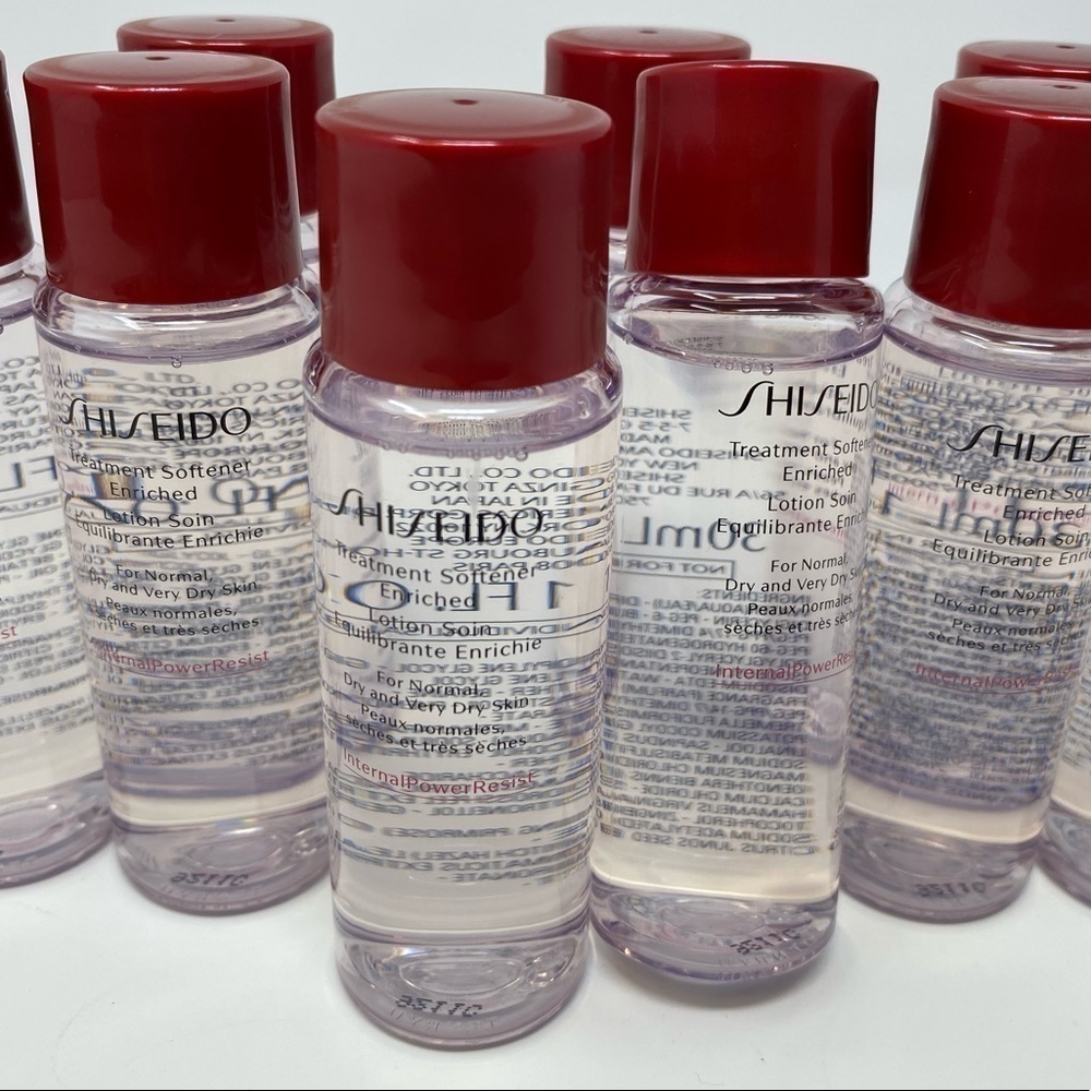 12  pack-SHISEIDO treatment softener enriched  NEW